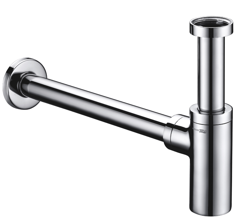 Сифон для раковины хромоникелевое A070 Wasserkraft 