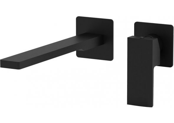 Смеситель для раковины ELLE Paffoni, арт. EL104NO70, встраиваемый, черный матовый