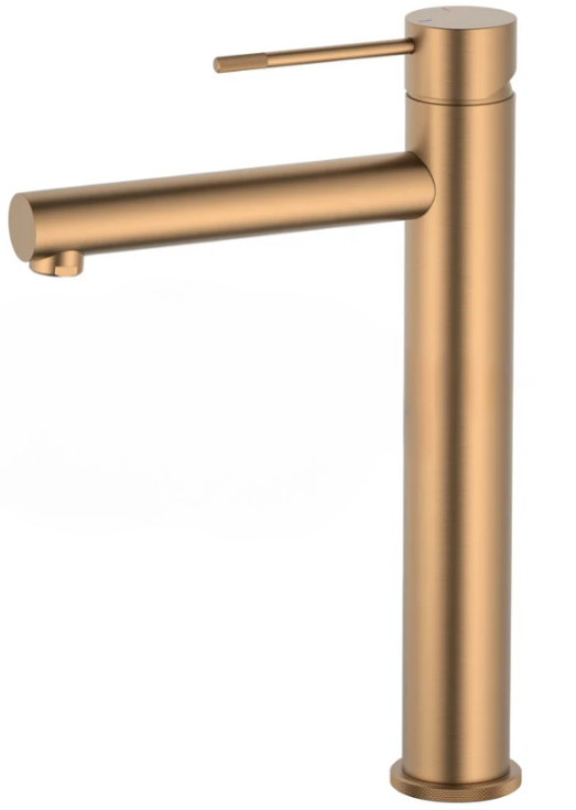 Смеситель д/р Saona 2311/19F матовое розовое золото(раковина-чаша)