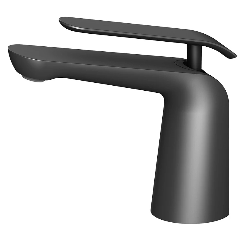 Смеситель д/р Olivia 3261/03F черный