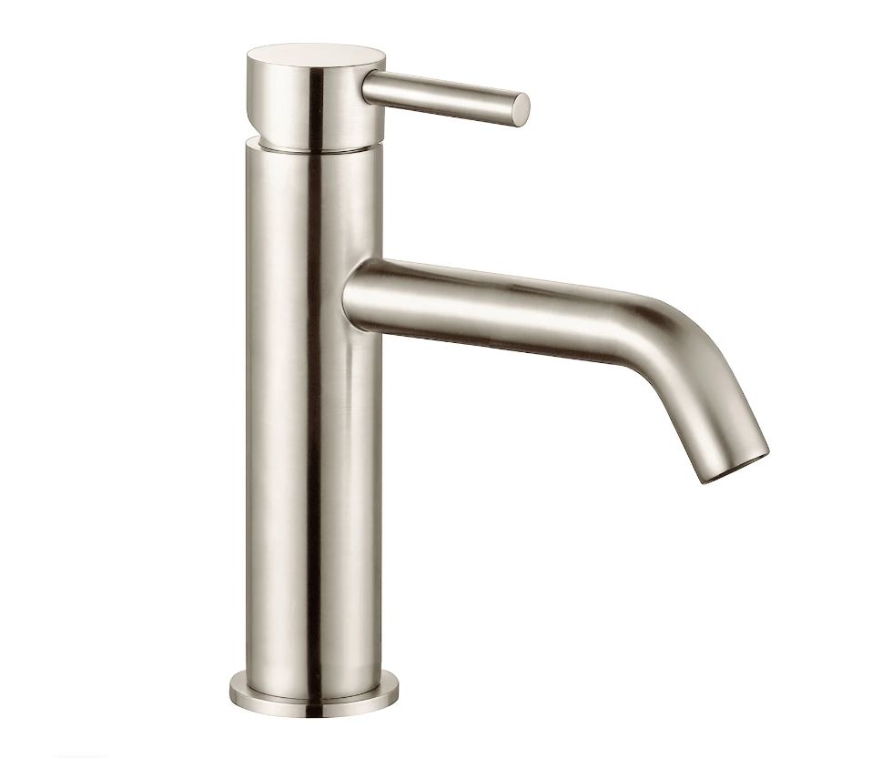 Смеситель для раковины AQUAme Siena AQM6210BN, шлифованный никель