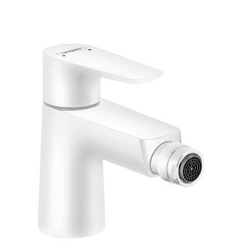 TALIS E смеситель д/биде матовый белый