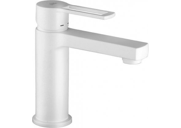 RIN071BO Ringo Смеситель для  раковины без д/клапана, белый матовый