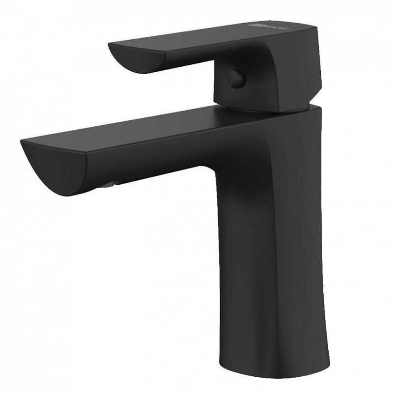 Смеситель для раковины Lemark URSUS монолитный, чёрный LM7206BL