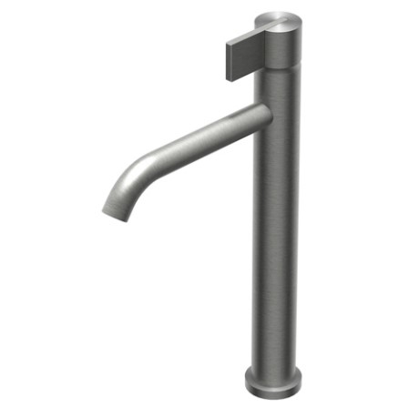 Смеситель д/р DOT316 ROUND нерж сталь(раковина-чаша)