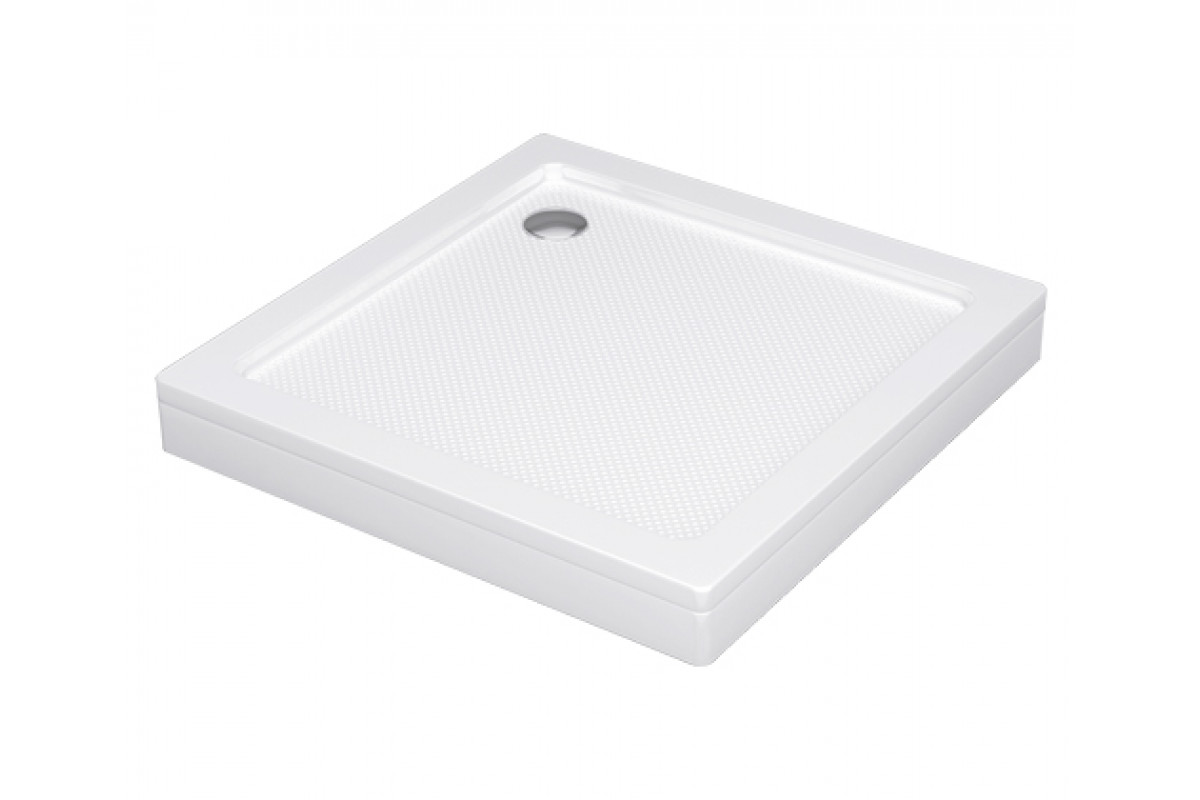 Душевой поддон Amper 29T03, акрил, квадрат, 900*900*175 мм
