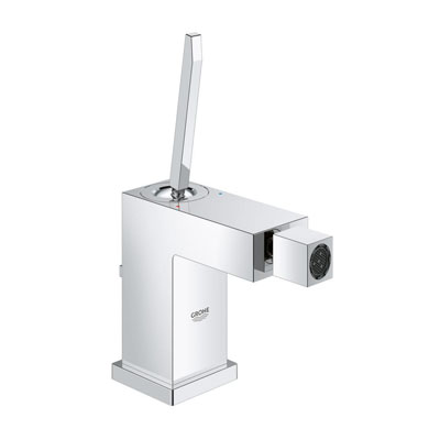 Смеситель для биде GROHE Eurocube Joy со сливным гарнитуром, размер S 23664000