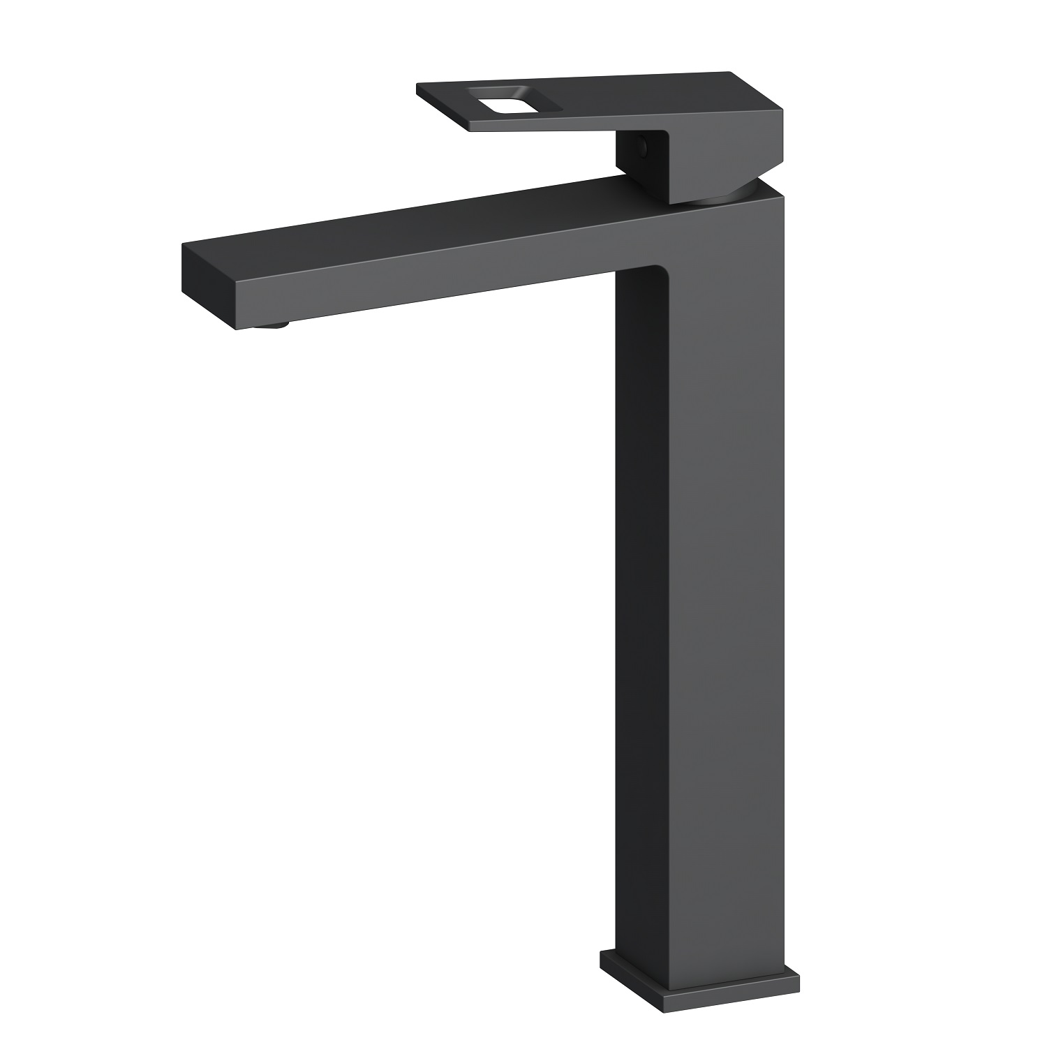 Смеситель д/р Briana 7111/03F черный(раковина-чаша)