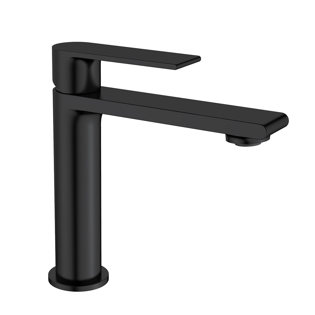 Смеситель для раковины Vincea Vogue VBF-1V1MB чёрный