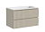 Тумба подвесная Sancos Snob T, два ящика, доводчики, 790х445х500 мм, арт. SNT80CE, Beige Soft