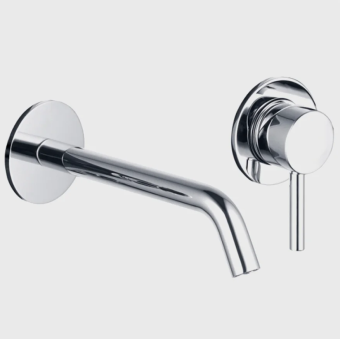 Смеситель для раковины AQUAme Siena AQM6215CR, настенный, хром