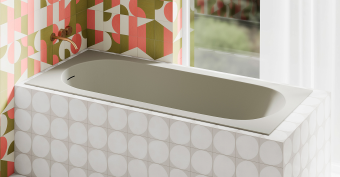Ванна S-Sense ORNELLA KIT  OVAL 160x70 Глянцевая/ДК белый(выпуск+сифон)  