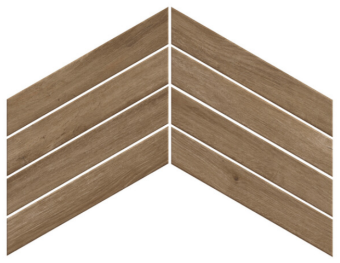 Керамогранит Fusion Oak Rustic Chevron Ret 7.5х45