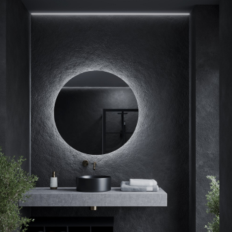 Зеркало Sancos "Sfera Led", Touch сенсор диммируемый, D 1000