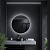 Зеркало Sancos "Sfera Led", Touch сенсор диммируемый, D 1000