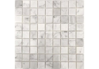 BIANCO CARRARA  (полированный), мрамор, чип 30х30х7 мм
