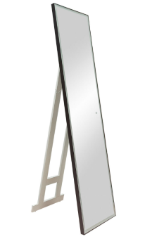 Зеркало "Tower Black Led" 450х1750 напольное (ЧЁРНЫЙ)