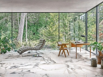 Керамогранит Les Origines de Rex Argent Glossy 120х280