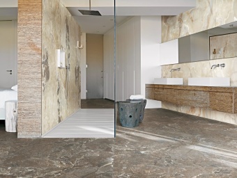 Керамогранит Onyx&More Golden Porphyry Strutturato 6mm 120x240