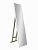 Зеркало "Tower Gray Led" 450х1750 напольное (СЕРЫЙ)