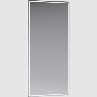 Зеркало с подсветкой AQWELLA UM Л5 (50ш*100в)