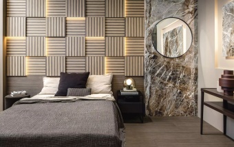 Керамогранит Nature Mood Mount Peak Glossy 6mm 120x280R