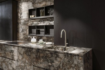 Керамогранит Nature Mood Riverbed Glossy 6mm 120X280R