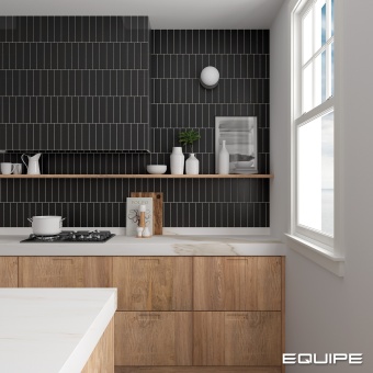 Керамическая плитка EQUIPE COSTA NOVA BLACK MATT 5Х20 