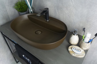 Раковина накладная GID Br1346(610х410х140)