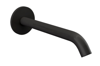 Излив из стены X-Style 91XLNO черный матовый(L=190mm)