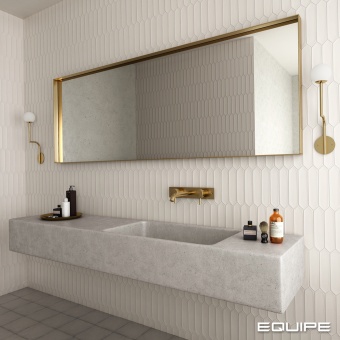 Настенная плитка Equipe Lanse White 5X25 