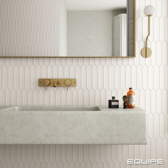 Настенная плитка Equipe Lanse White 5X25 