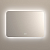 Зеркало LED VLM-3BE120-2 1200х800 c сенсорным выключателем и диммером, антизапотевание