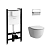 ПЭК  LAUFEN PRO ZRU9307615 (инсталл. + унитаз подвесной Rimless + сид. Slim, SoftClose + клав. хром)
