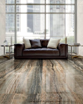 Керамогранит Eccentric Luxe Caramel Glossy 60x120 