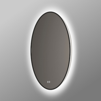 Зеркало LED VLM-3DE700B-2 700×700 c сенсорным выключателем и диммером, антизапотевание