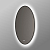 Зеркало LED VLM-3DE700B-2 700×700 c сенсорным выключателем и диммером, антизапотевание