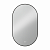 Зеркало LED VLM-3AU900B-2 500x900 c сенсорным выключателем и диммером, антизапотевание