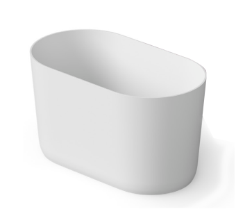 Ванна Dea Design Single 135x75xh75см solid surface, белый