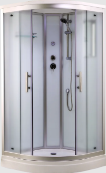 Душевая кабина Timo Standart T-6601 Silver Fabric (100*100*220)
