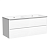 Тумба подвесная Sancos Libra, два ящика 1190х450x500, арт. LB120-2W белый