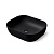 Раковина керамическая Vincea VBS-101MB, 500*400*140, цвет матовый черный